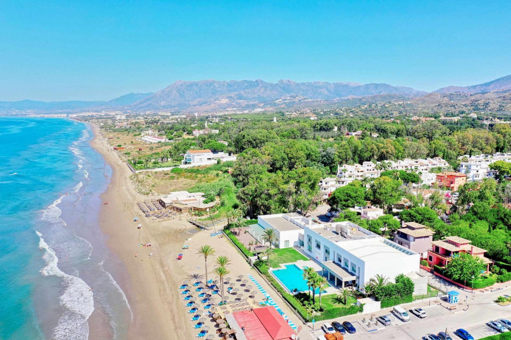 1108 Beachfront 2 Apartments With Roofterrace 80Mtrgt Beach 3 Pools Марбелья Экстерьер фото